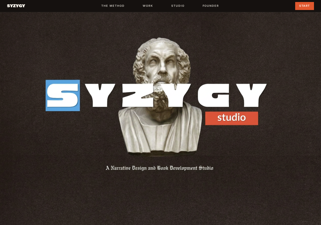 Syzygy Studio website